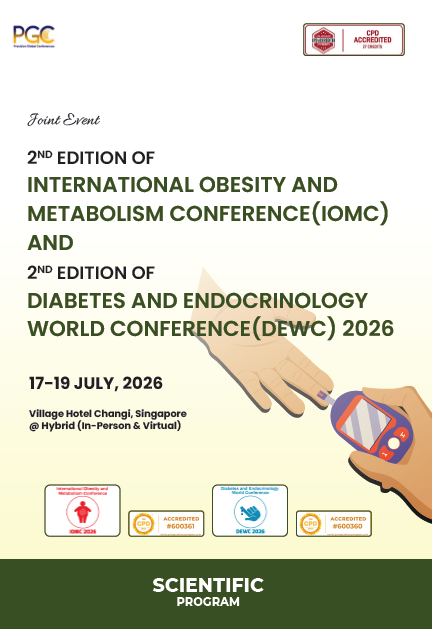 Diabetes and Endocrinology World Conference Scientific Program